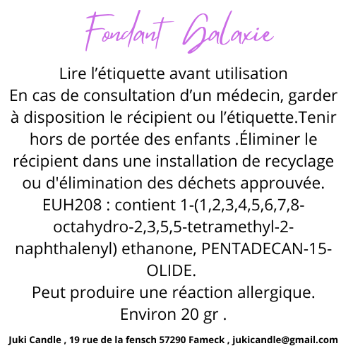 Miniature : Fondant Galaxie