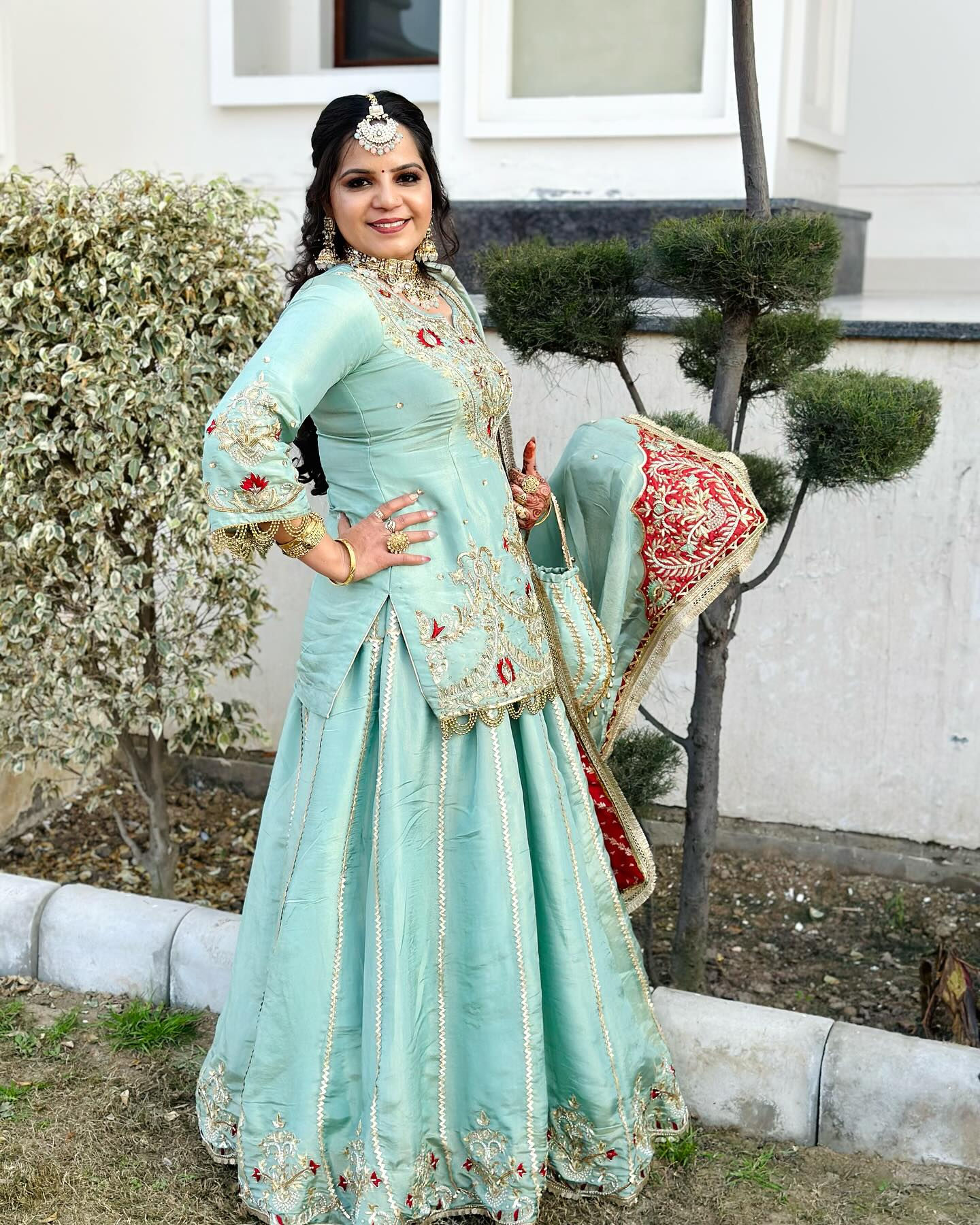 Premium Quality Partywear Handwork Lehanga