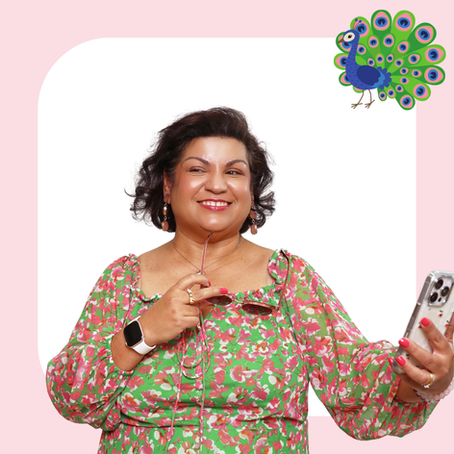 A woman uses her phone with confidence to film and edit video content