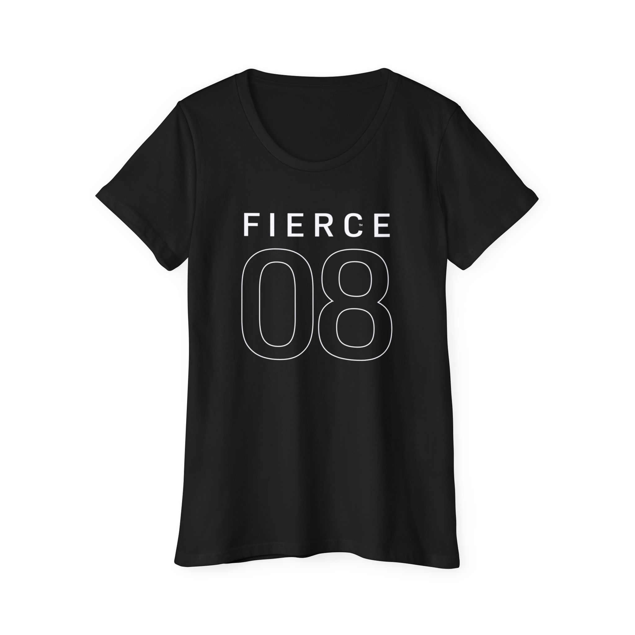 08 Limited edition FIERCE™ Organic Short Sleeve T-Shirt