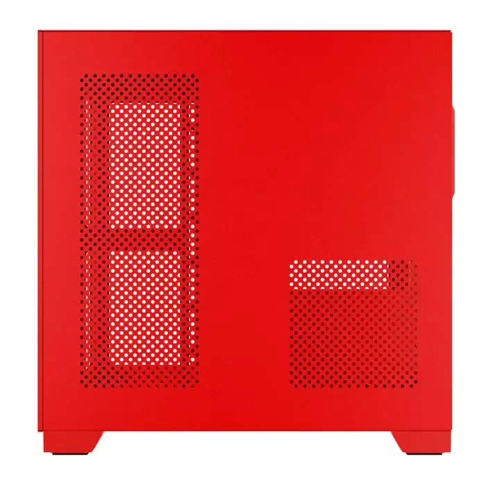 Miniatura: Gabinete Gamer Pcyes Forcefield Red Magma, Mid-Tower, Vermelho - GFFRMP