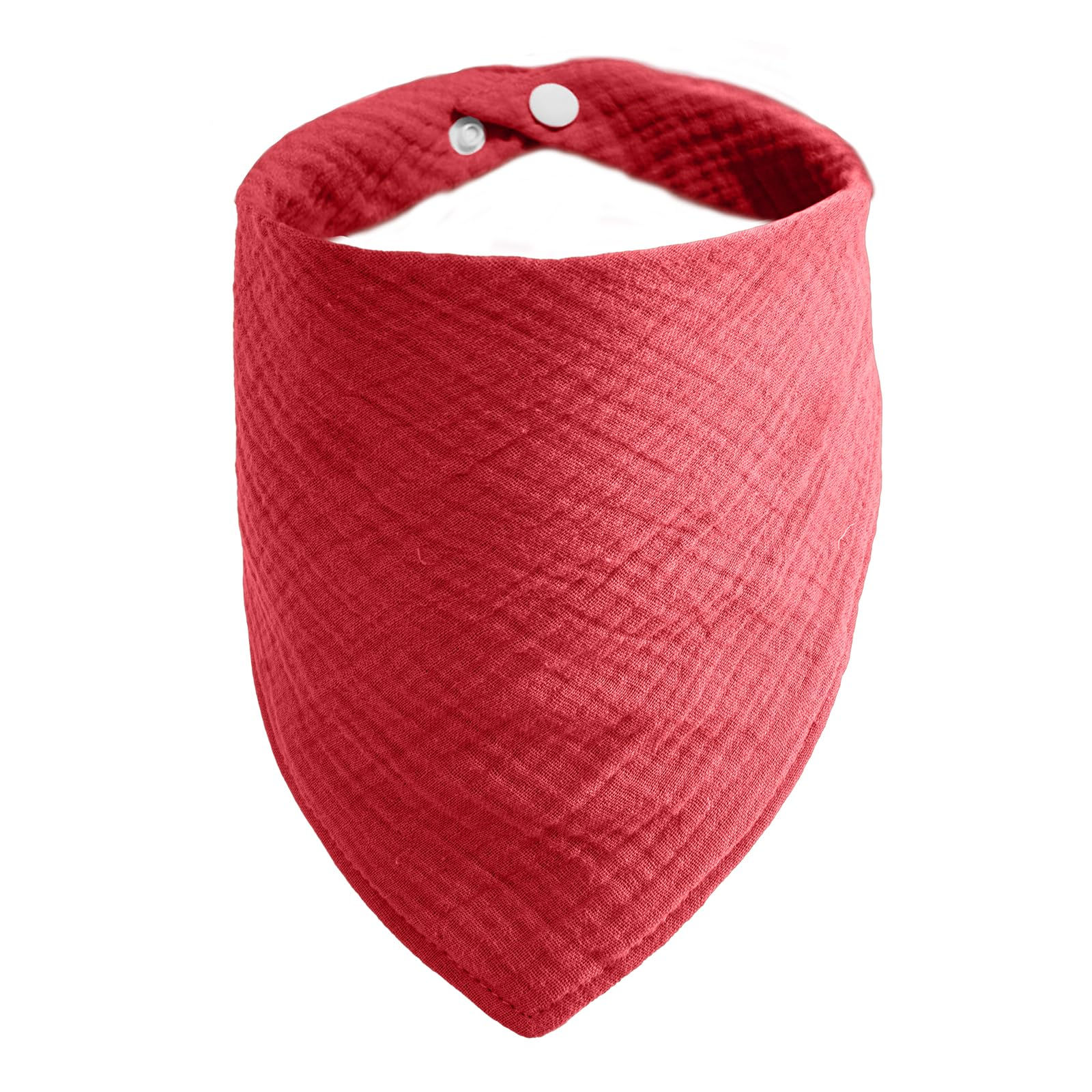 WineRed Cotton Dog Bandana