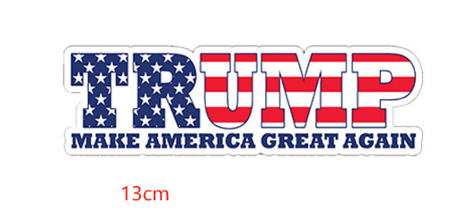 Trump -Make America Great Again Sticker (12cm)
