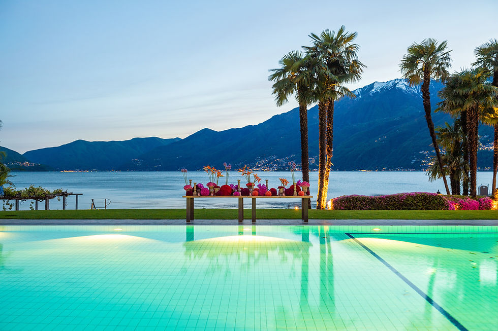 The pool at the Hotel Eden Roc.