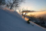 Sunset in Niseko Village