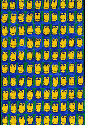 100 Monkeys Yellow Blue