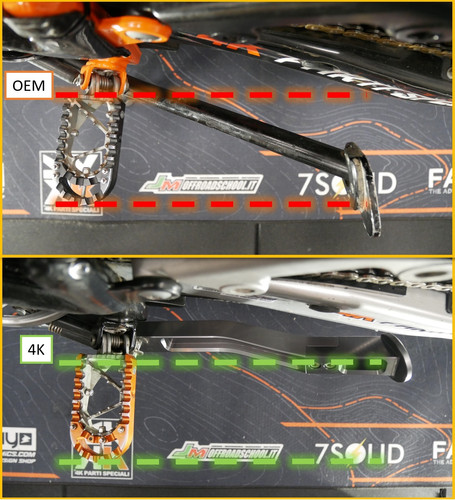 Kit de béquille latérale de moto pour KTM, XC, XCW, XCF Kit de béquille latérale de moto pour KTM, XC, XCW, XCF