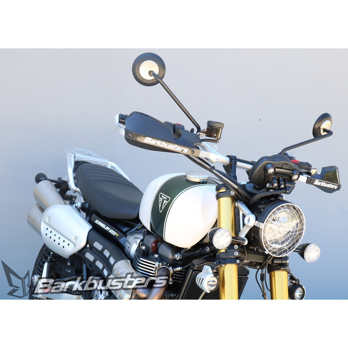 Promo Kit protège-mains Triumph Scrambler 1200 - Barkbusters