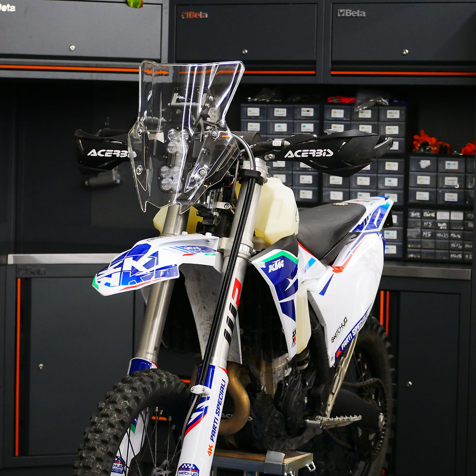 Miniature : Kit Rally CNC Fixe Enduros Husqvarna / KTM - 4K