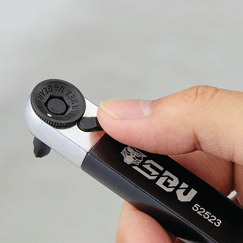 Miniature : Jeu de clés à cliquet 1/4″ Bits Torque, 15 pièces - SBV Tools