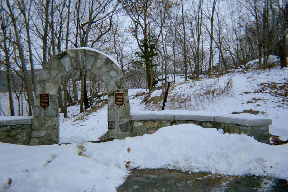 Flirtation Walk near Eisenhower "Ike" Hall