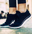 chaussures de sport noir