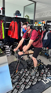 allenamento per atleta del team cmx