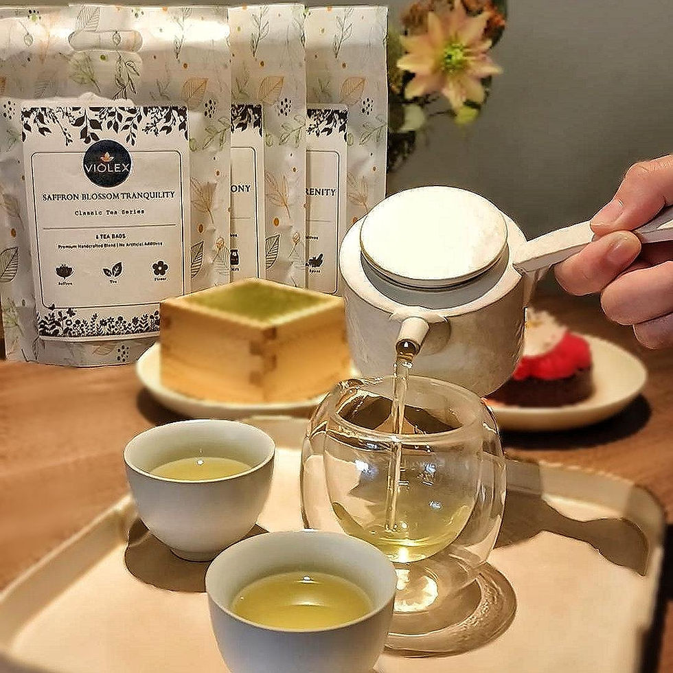 Violex Saffron Infusion Teas