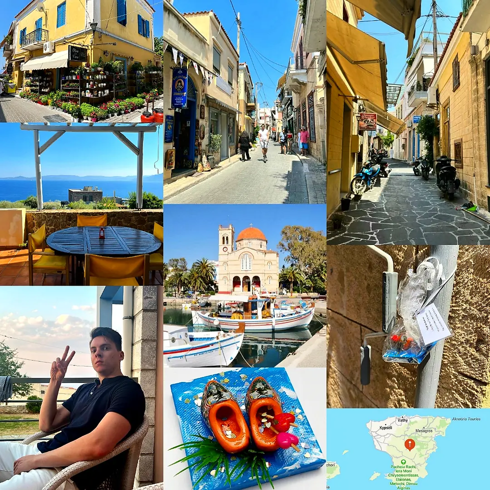 Op het Griekse Eiland Aegina
