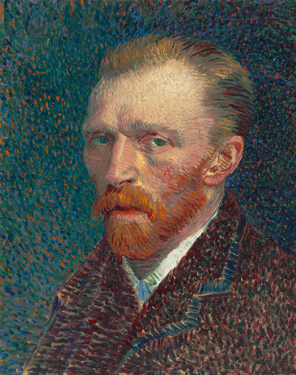 Küçük resim: Vincent van Gogh - Self-Portrait Duvar Örtüsü