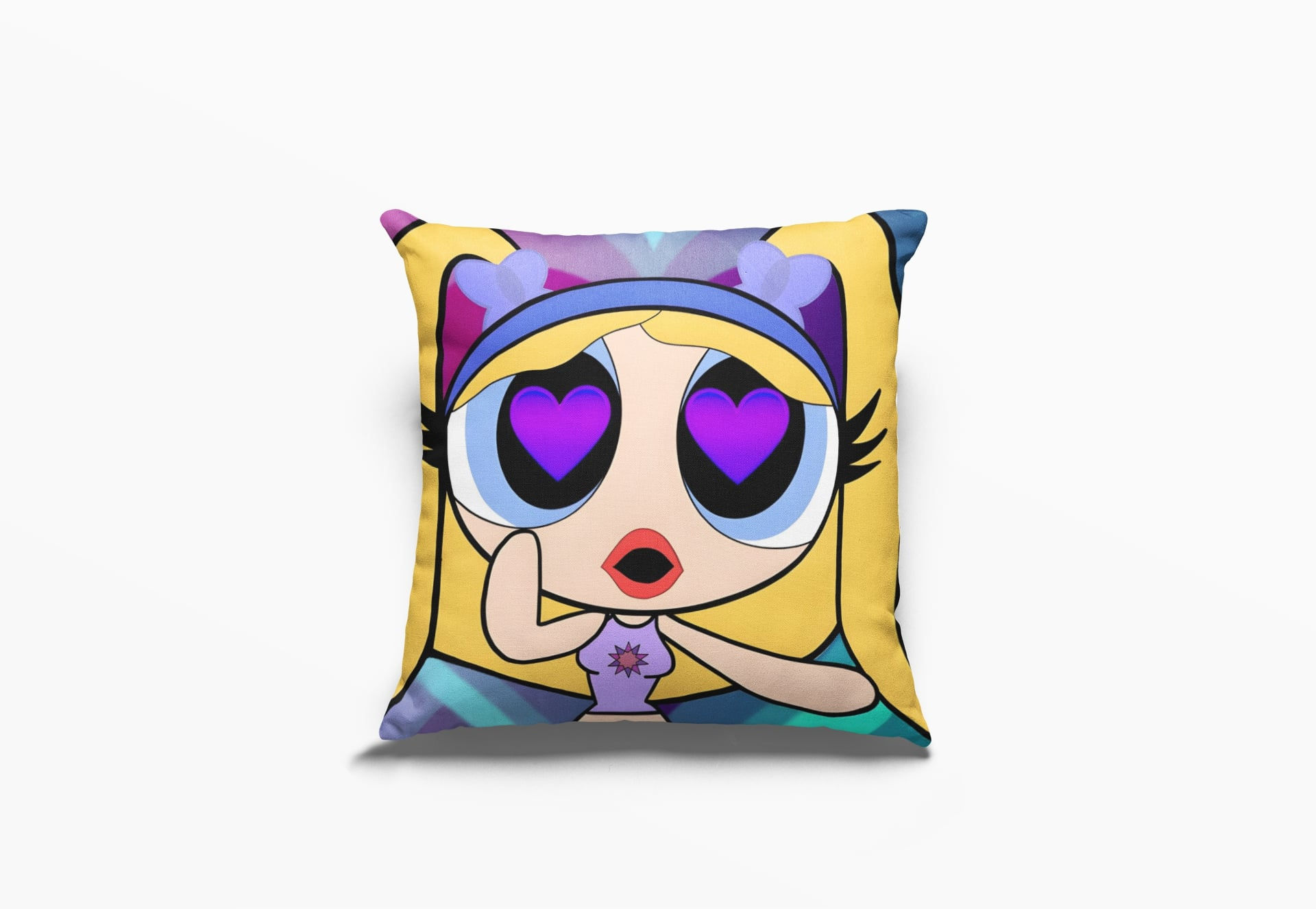 Powerpuff Girls Kırlent Kılıfı