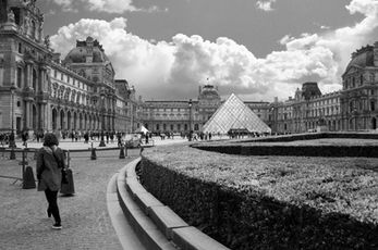 Louvre, April Skies