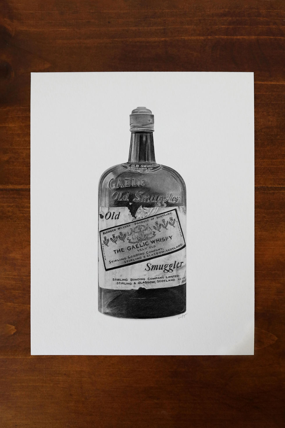 Thumbnail: Old Smuggler Whisky Print