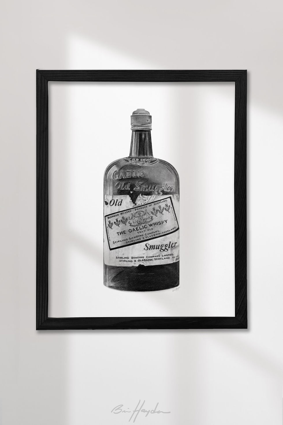 Thumbnail: Old Smuggler Whisky Print