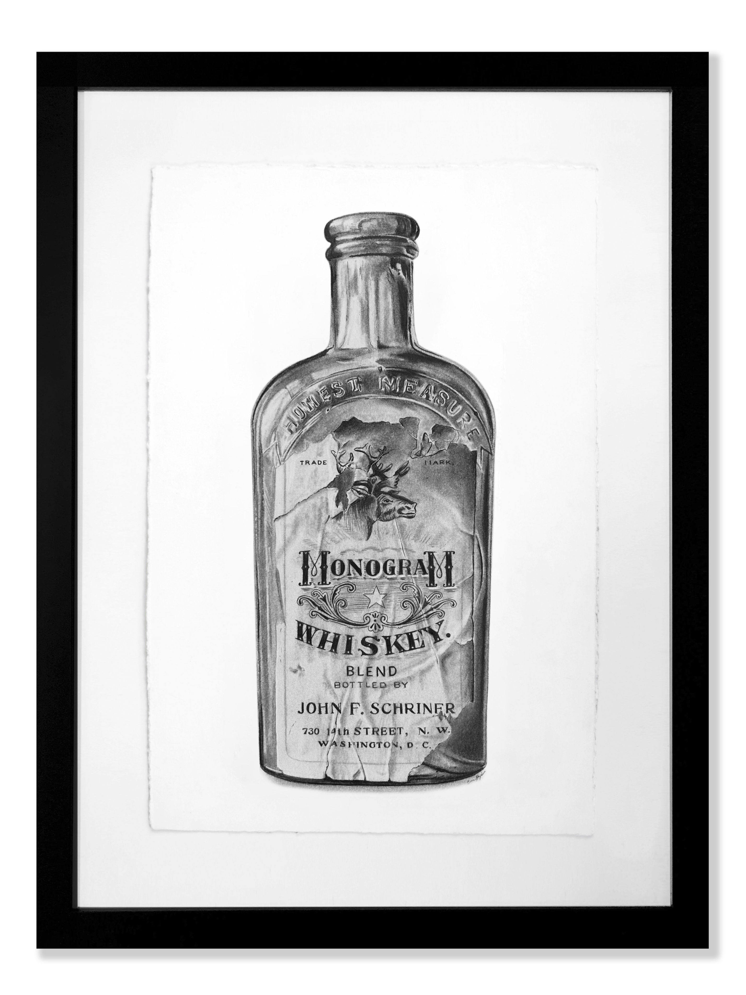 John F. Schriner's Monogram Pre-Prohibition Whiskey