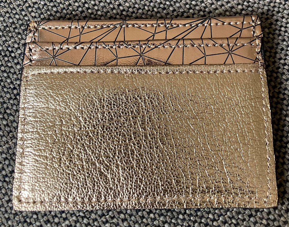 Thumbnail: Card Wallet Gold Multi