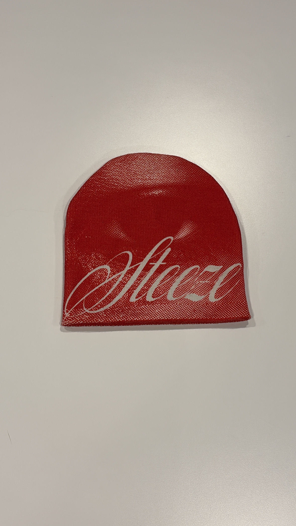 RED "EYE FOR AN EYE” BEANIE