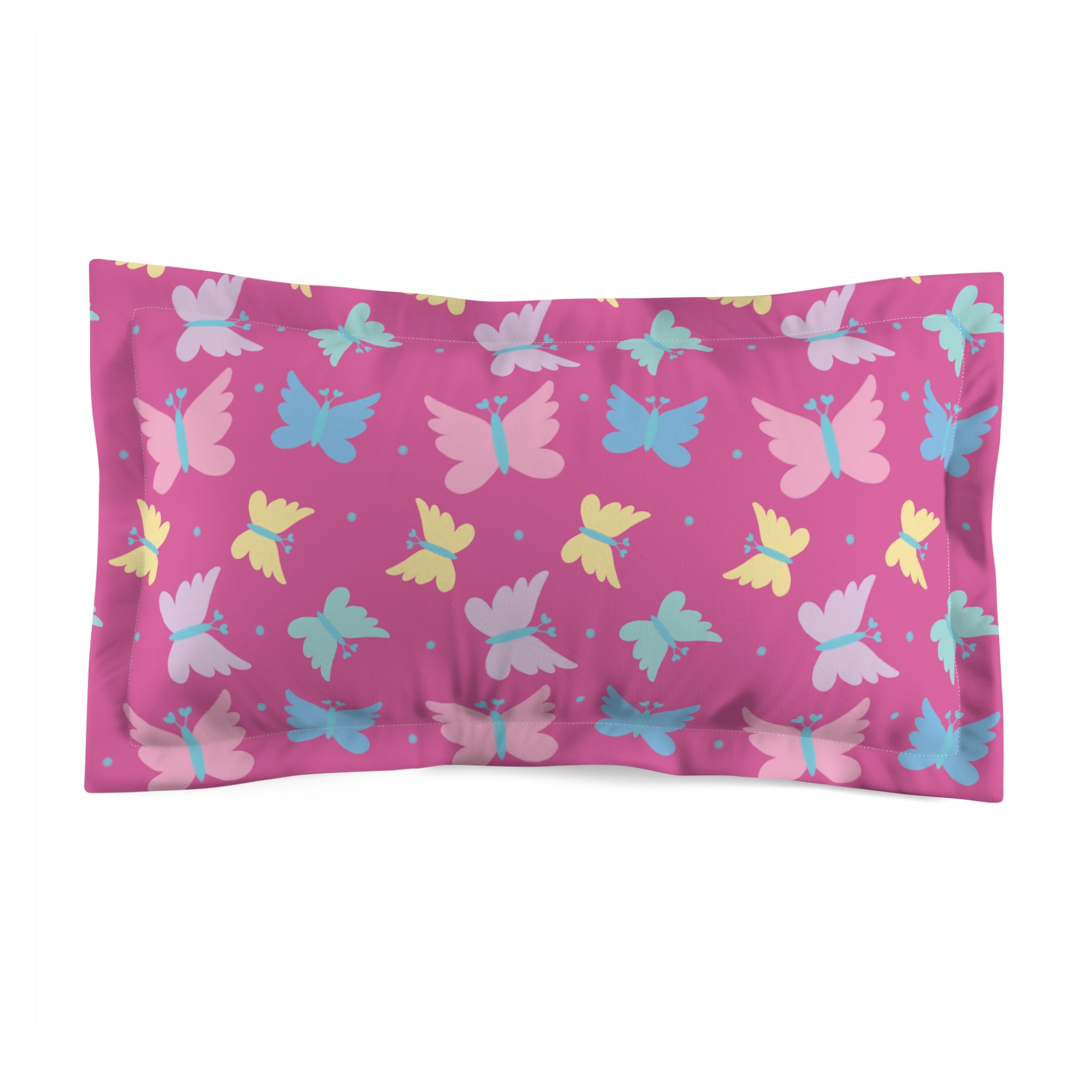 Whimsy Wings Microfiber Pillow Sham