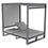 Thumbnail: Maze - Outdoor Fabric Allure Cabana Double Sunlounger