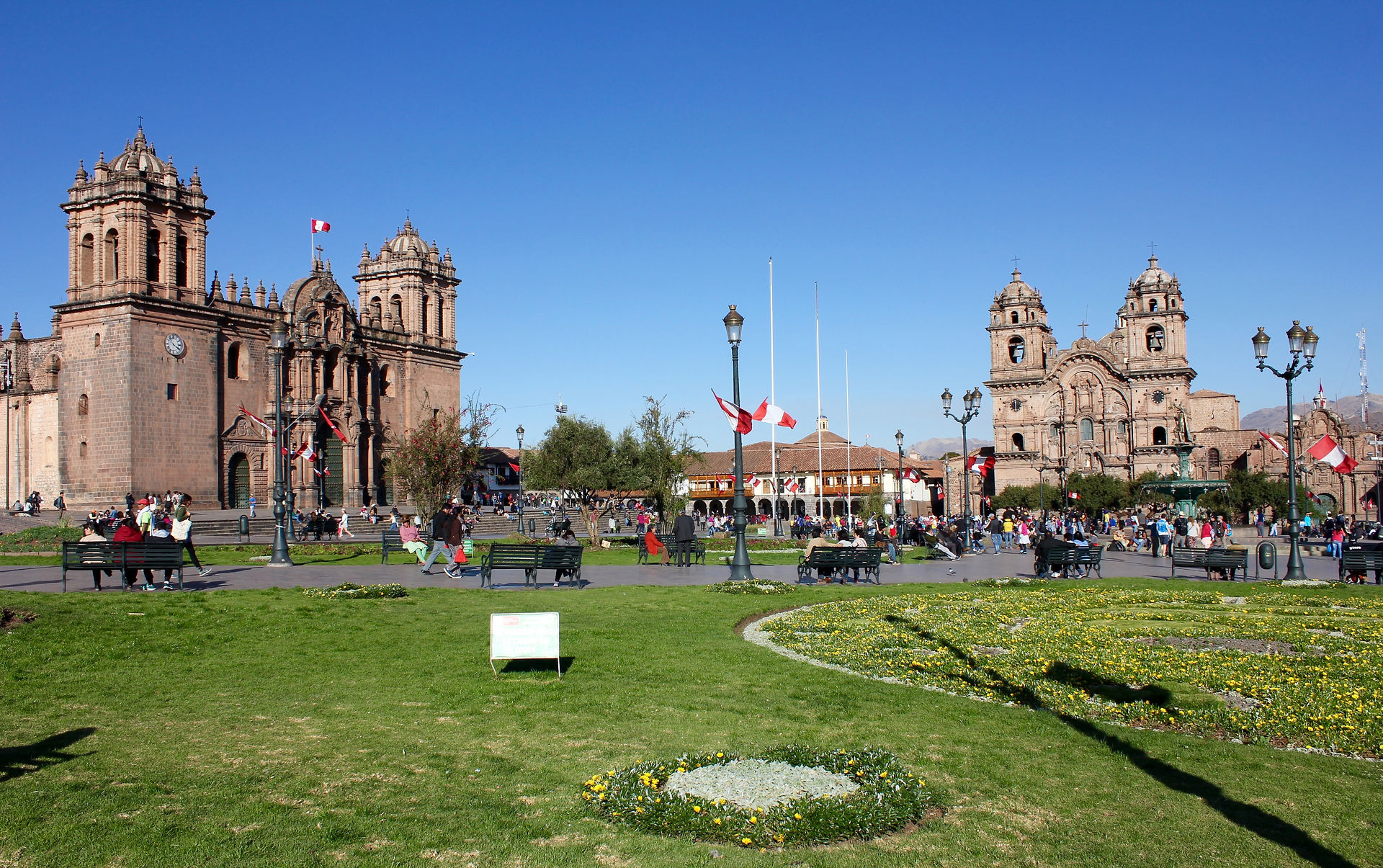 Plaza de Cuzco. Verano de 2016.