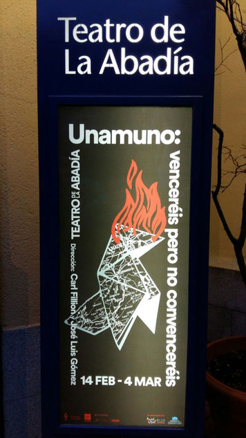 Unamuno: Venceréis pero no convenceréis. Teatro de La Abadía. José Luis Gómez. Dirección Carl Fillio