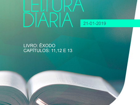 LEITURA DIÁRIA - 21-01-2019