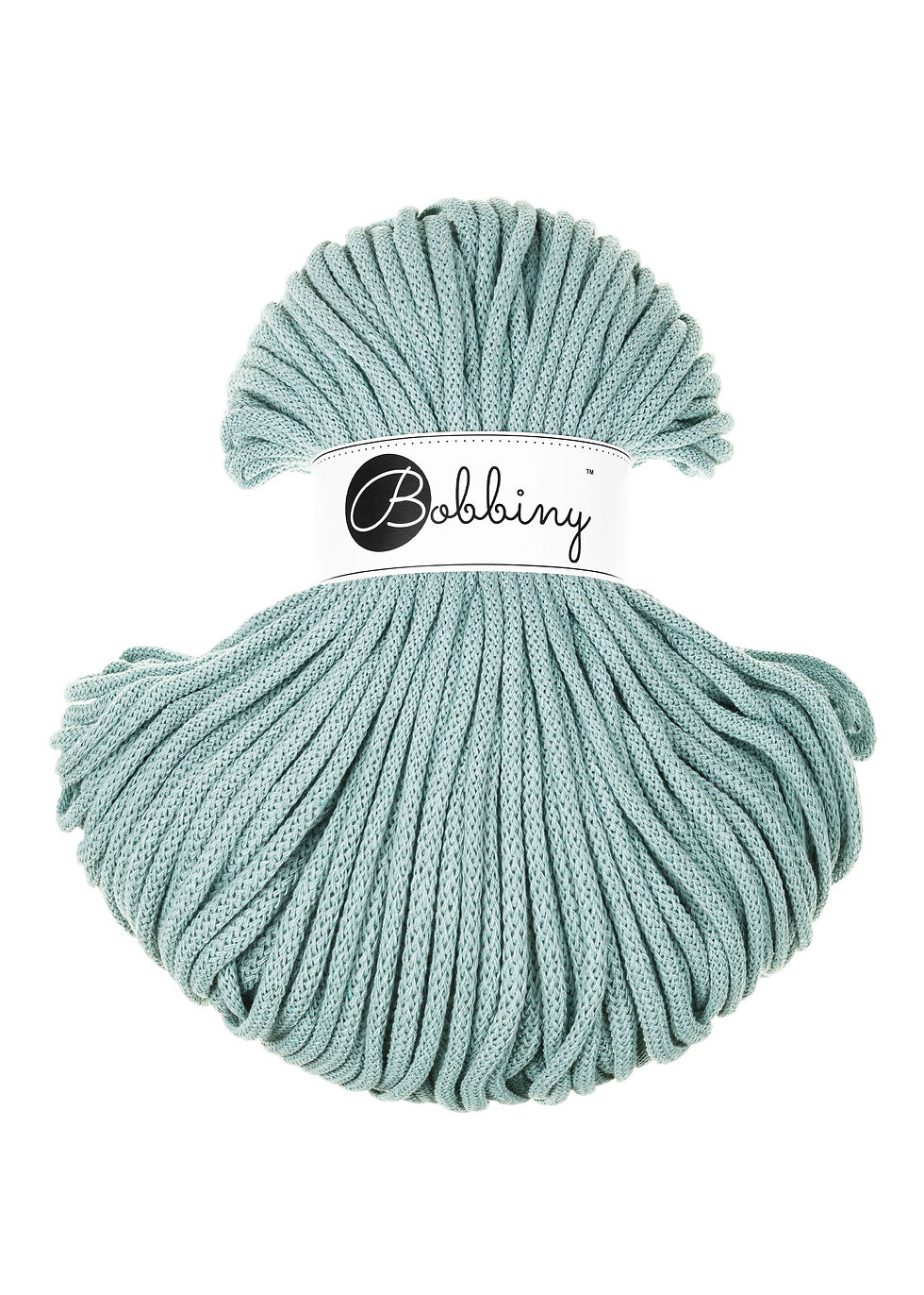 Miniaturbild: Bobbiny Flechtkordel Duck Egg Blue