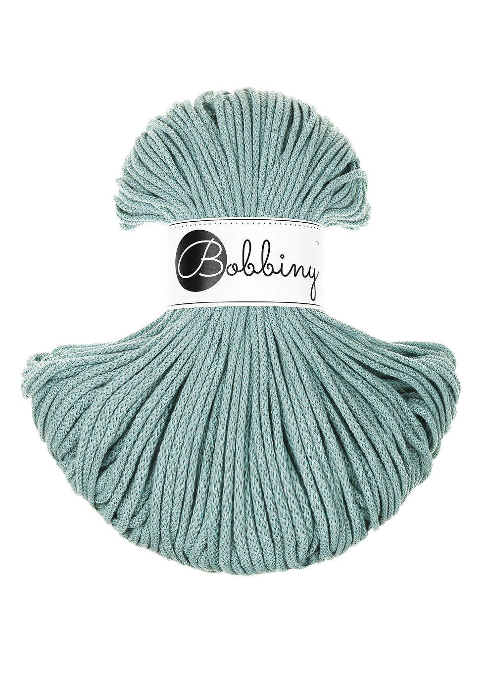 Miniaturbild: Bobbiny Flechtkordel Duck Egg Blue