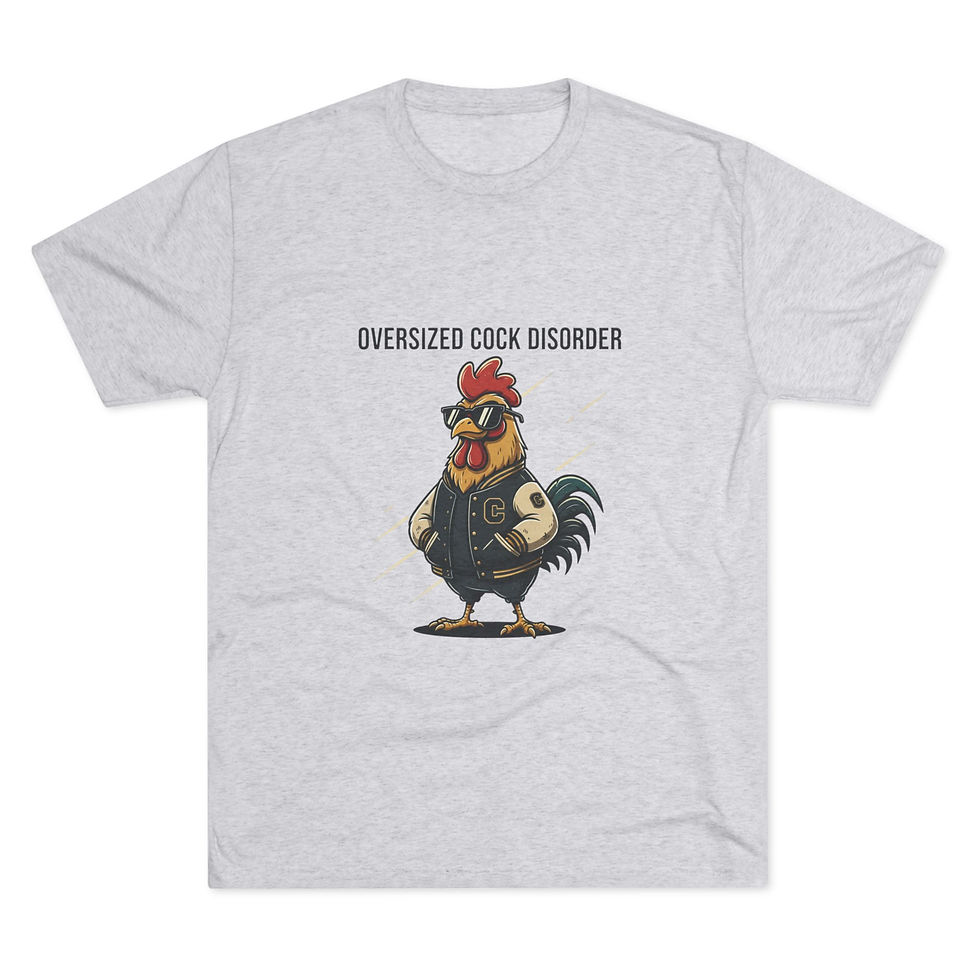 Thumbnail: Oversized Cock Disorder Rooster T-Shirt