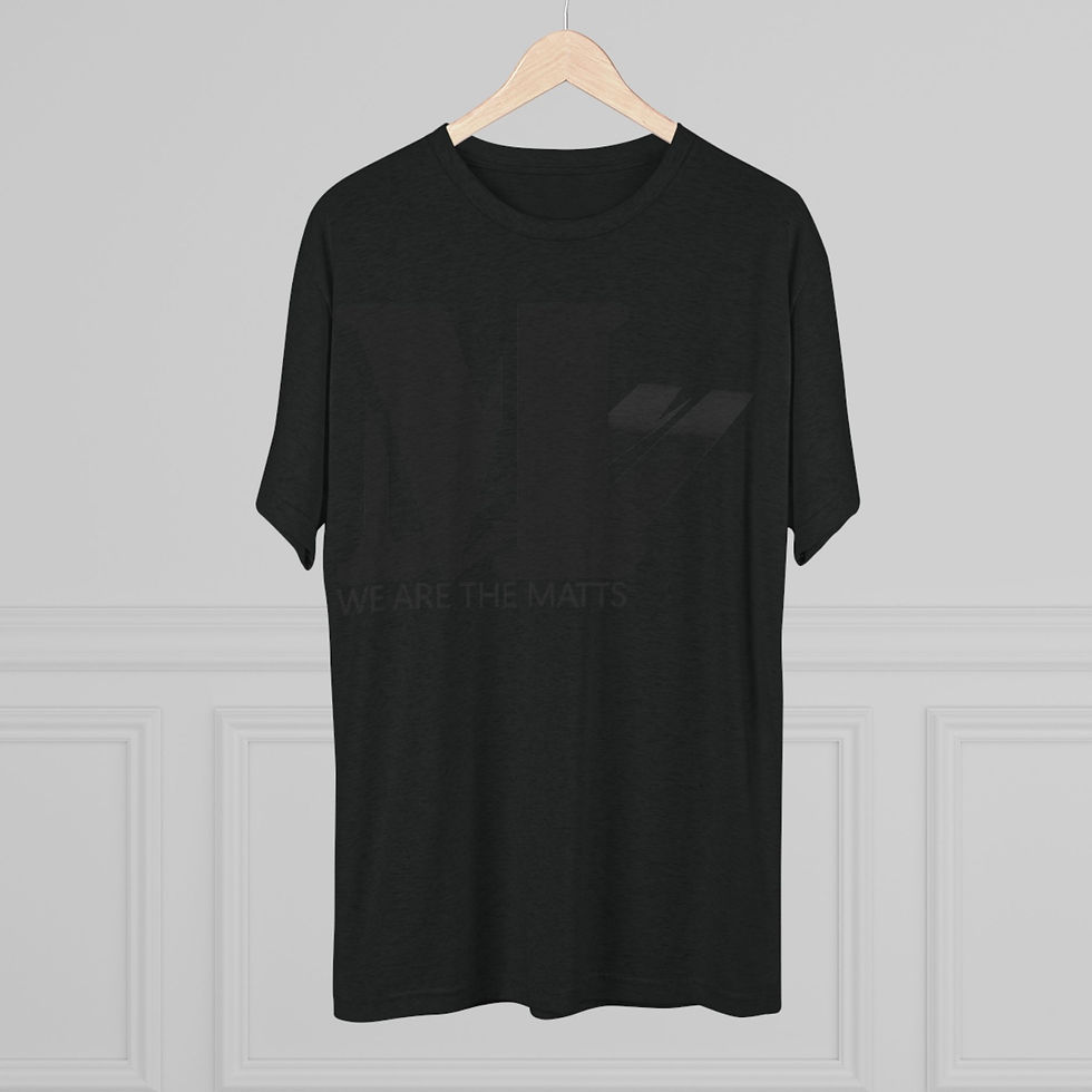 Thumbnail: We Are The Matts Graphic Tee — 'M' Logo Band Shirt