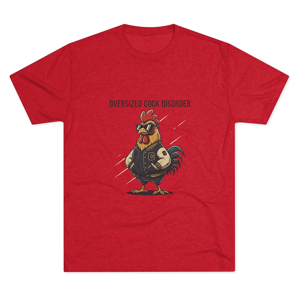 Thumbnail: Oversized Cock Disorder Rooster T-Shirt