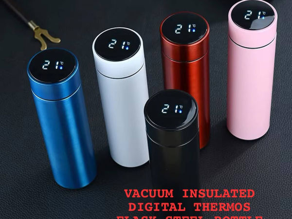 Digital LED Temperature Display Vacuum Insulated Thermos Flask 500ml