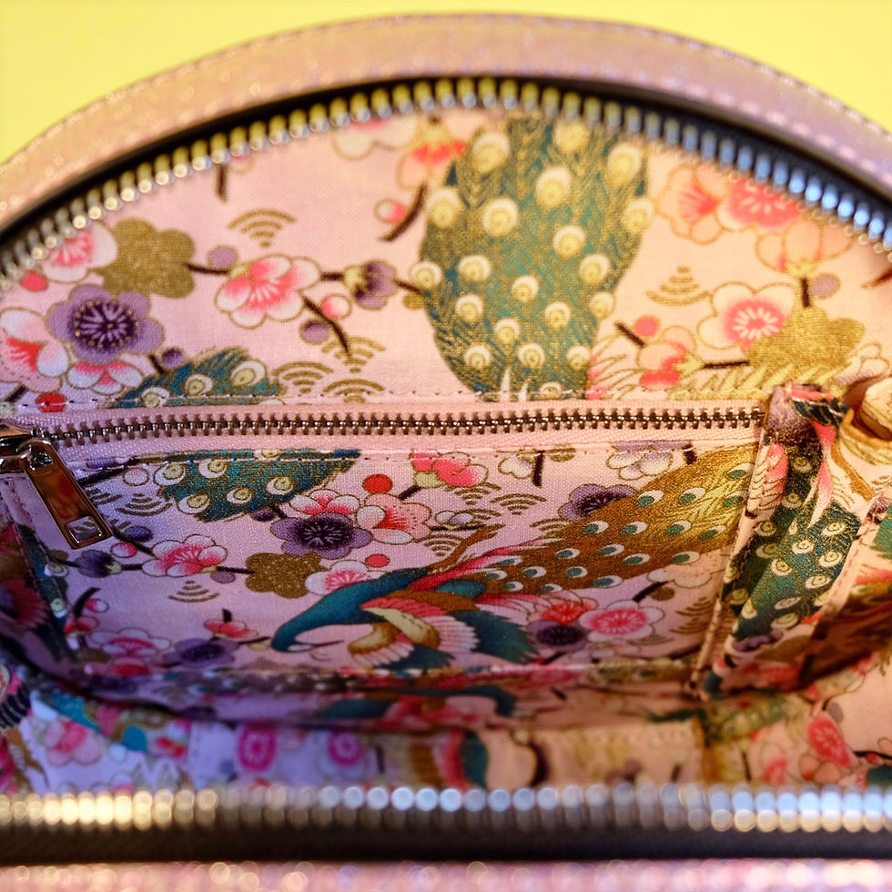 Thumbnail: Strawberry  Lemonade Circular Sparkling Handbag