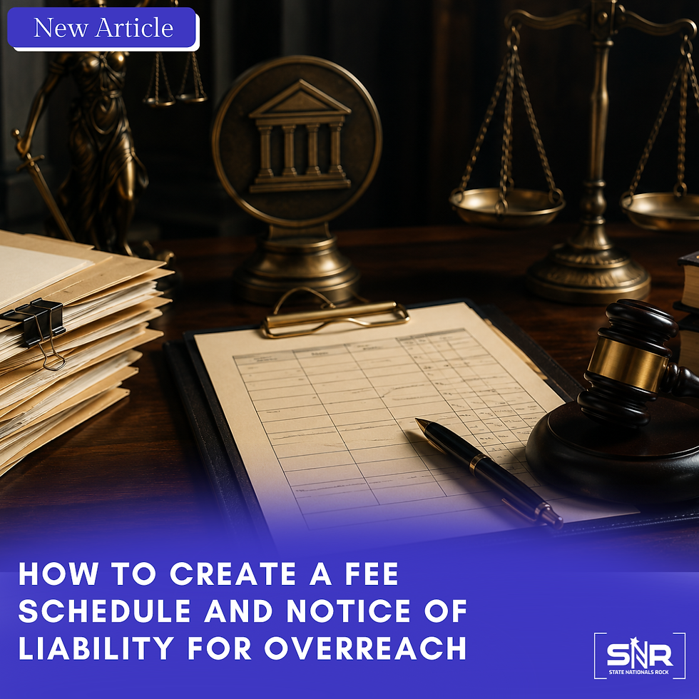 notice of liability