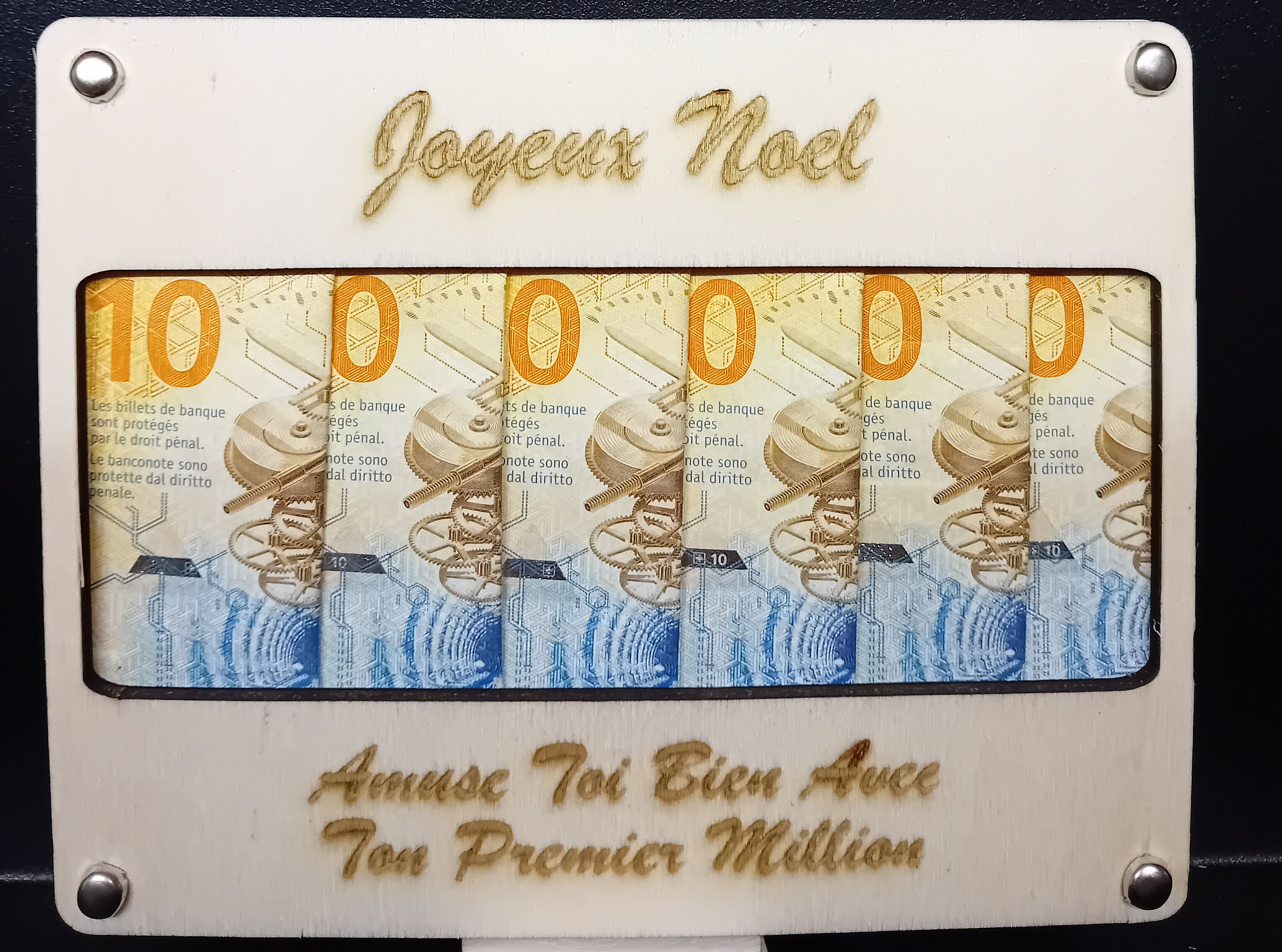 Carte original Joyeux Noël