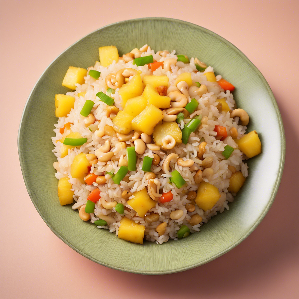 Pineapple Cashew Rice