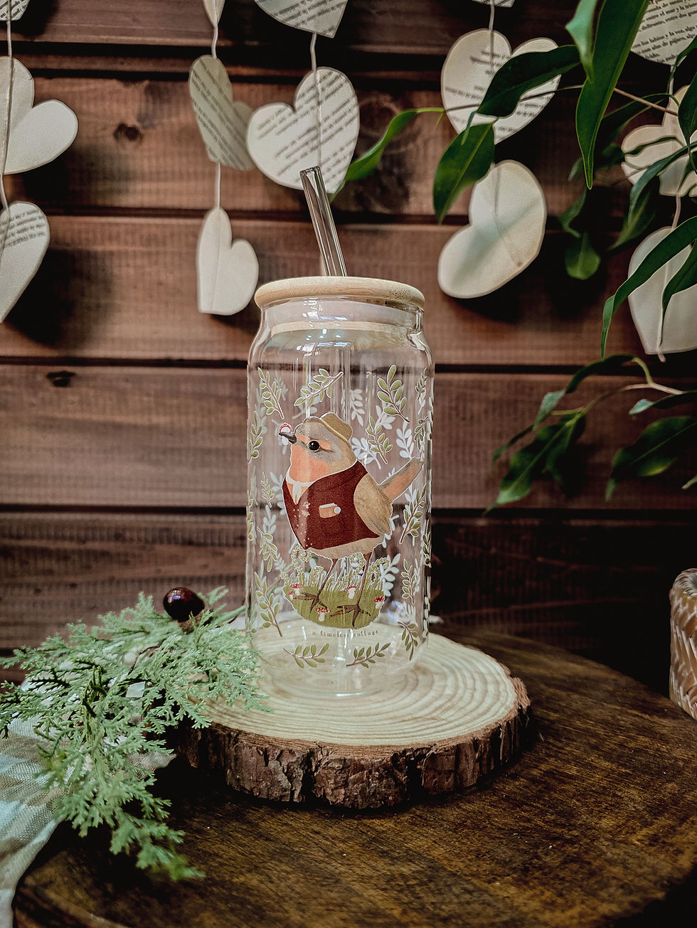 Miniatura: Vaso Animalito + Bombilla (Nativos)