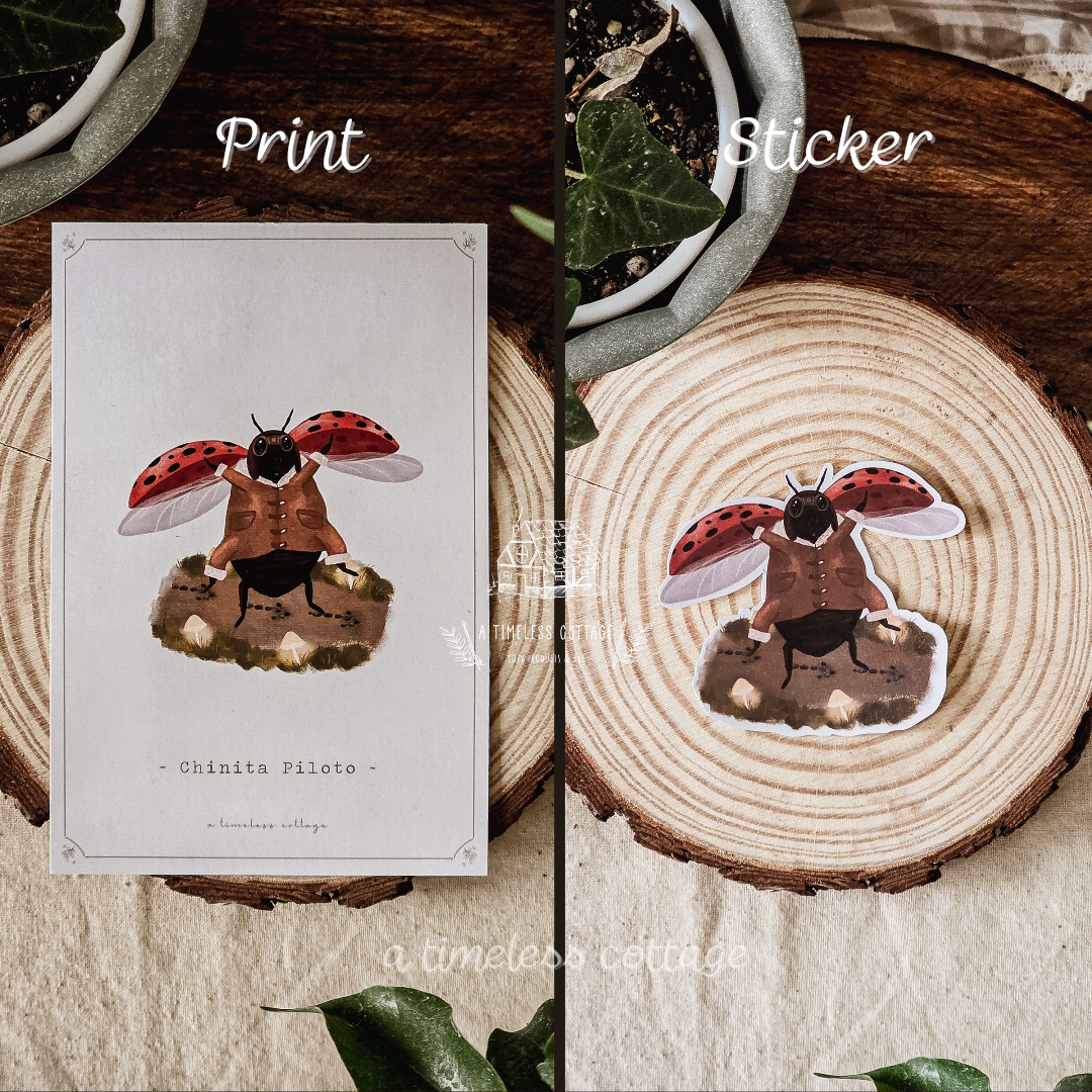 Chinita Piloto - Sticker / Print