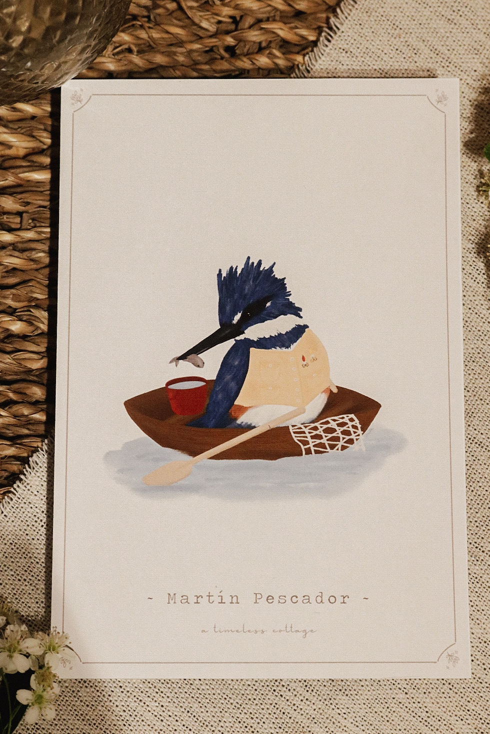 Miniatura: Martín Pescador - Sticker/Print