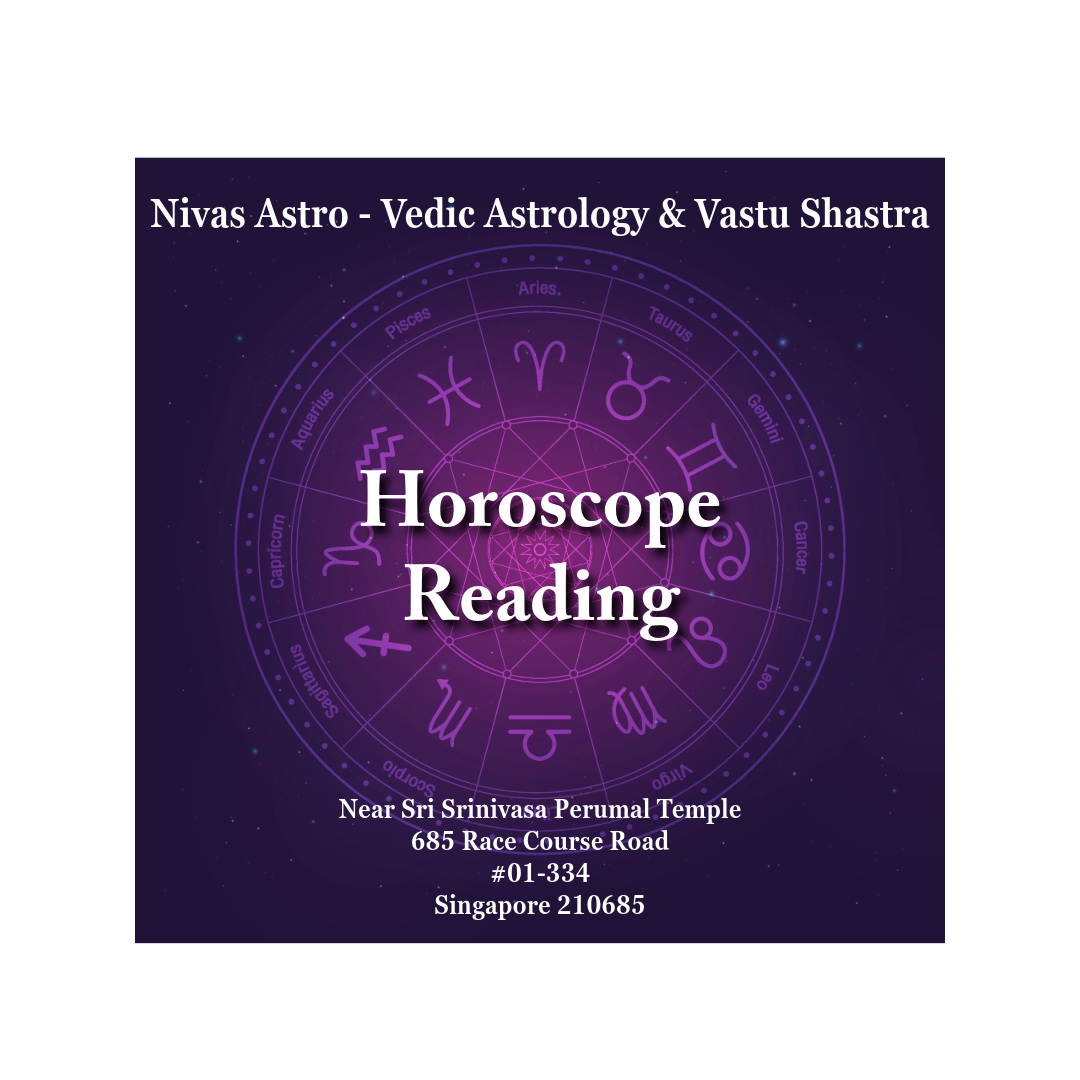 Vedic horoscope reading consultation at Nivas Astro Singapore