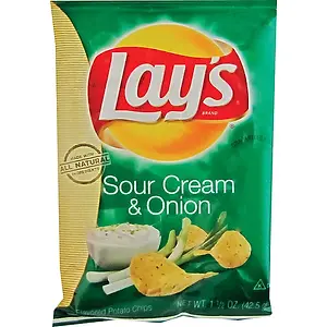 Lays sour cream onion