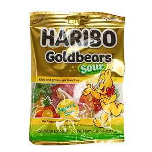 Sour gummy bears
