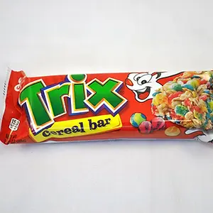 Trix cereal bar