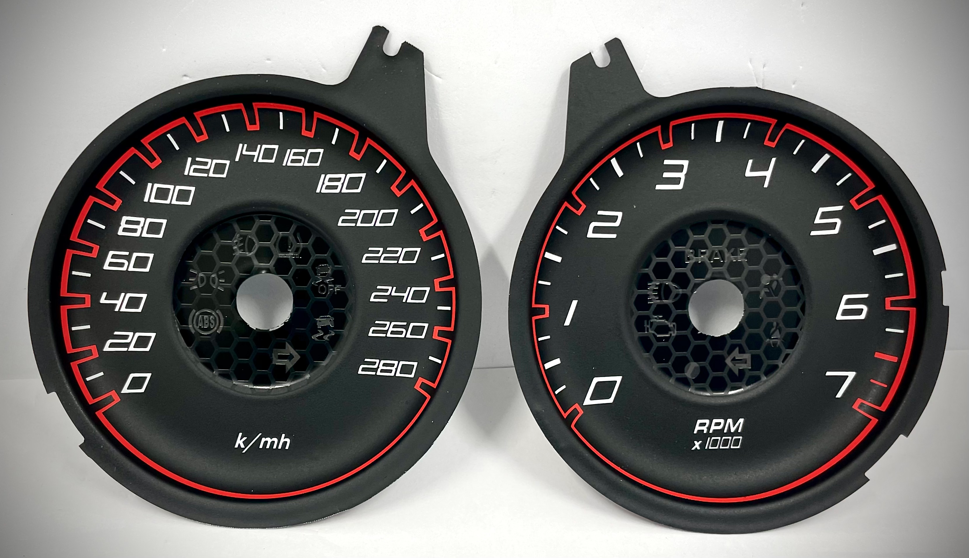 Dodge Charger 280km/h spidometro ciferblatai